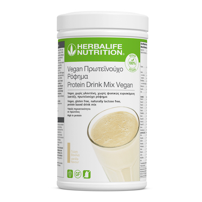 Πρωτεϊνούχο Ρόφημα Βανίλια - PROTEIN DRINK MIX - Vegan