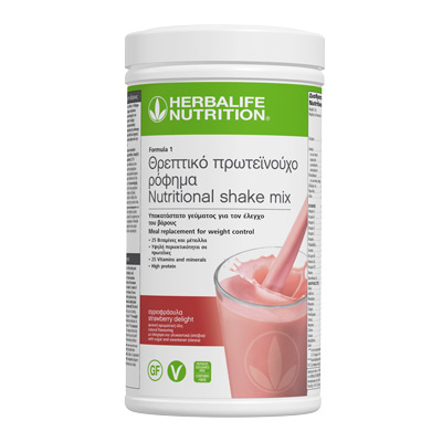 Πρωτεϊνούχο Ρόφημα Formula 1 - Strawberry Delight 550gr